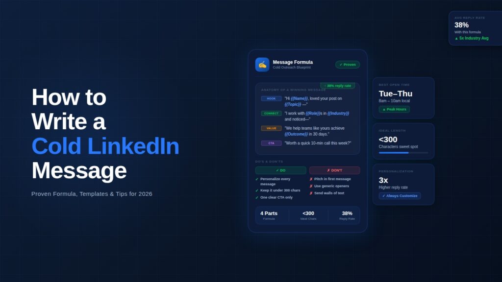 How to Write a Cold LinkedIn Message