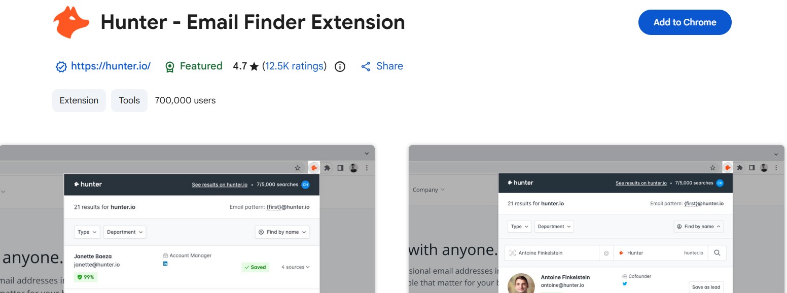LinkedIn + Chrome Extension