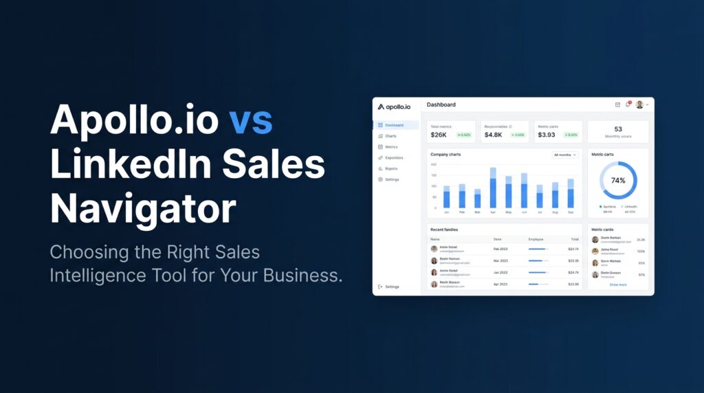 Apollo.io vs LinkedIn Sales Navigator