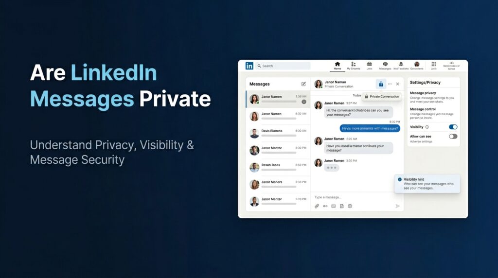 Are LinkedIn Messages Private