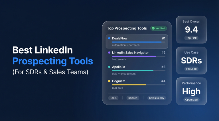 Best LinkedIn Prospecting Tools in 2026 (For SDRs & Sales Teams)