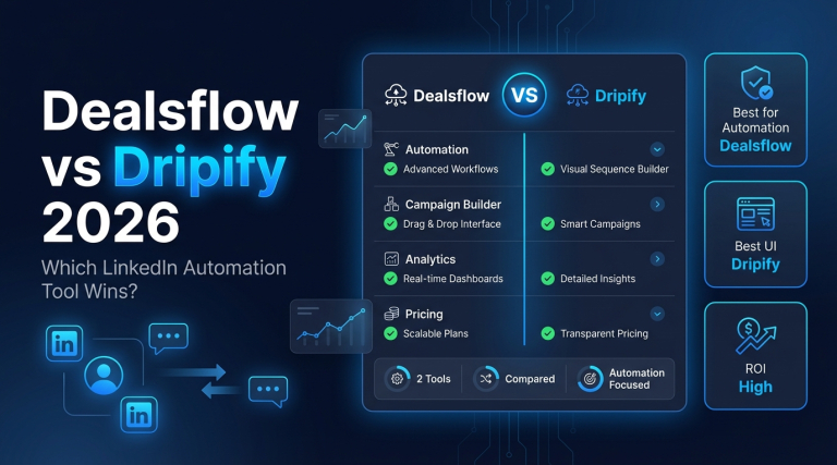 Dealsflow vs Dripify 2026 Which LinkedIn Automation Tool Wins