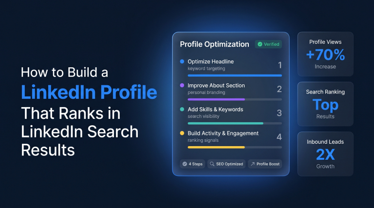 How to Build a LinkedIn Profile That Ranks in LinkedIn Search Results
