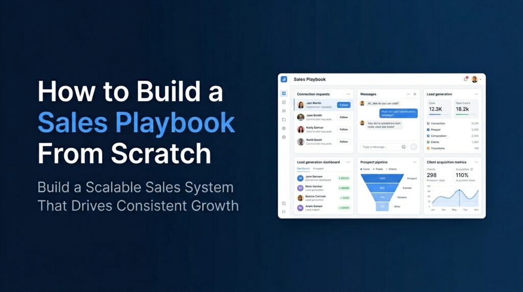 How to Build a Sales Playbook From Scratch