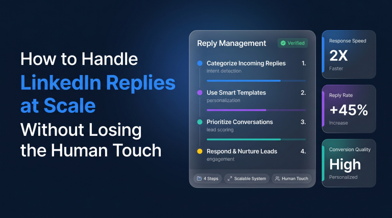 How to Handle LinkedIn Replies at Scale Without Losing the Human Touch