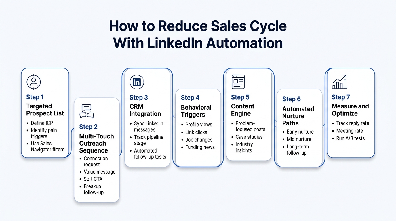 How to Reduce Sales Cycle With LinkedIn Automation