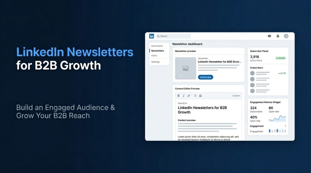 How to Use LinkedIn Newsletters to Build an Engaged B2B Audience