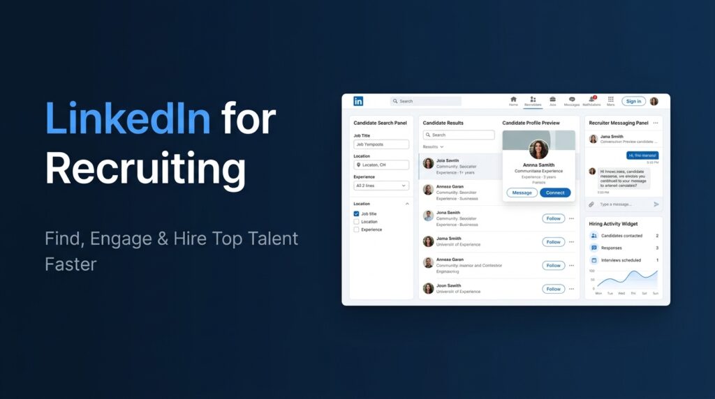 How to Use LinkedIn for Recruiting