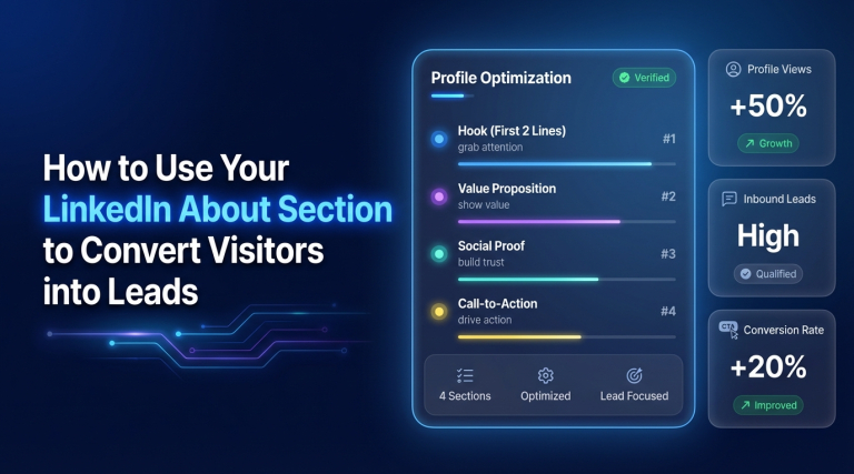 How to Use Your LinkedIn About Section to Convert Profile Visitors to Leads