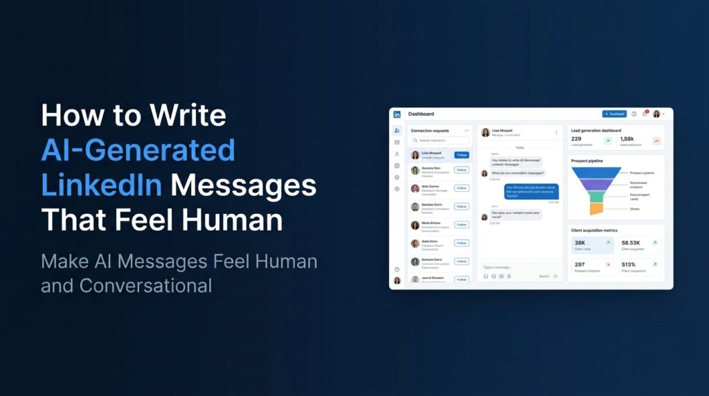 How to Write AI-Generated LinkedIn Messages