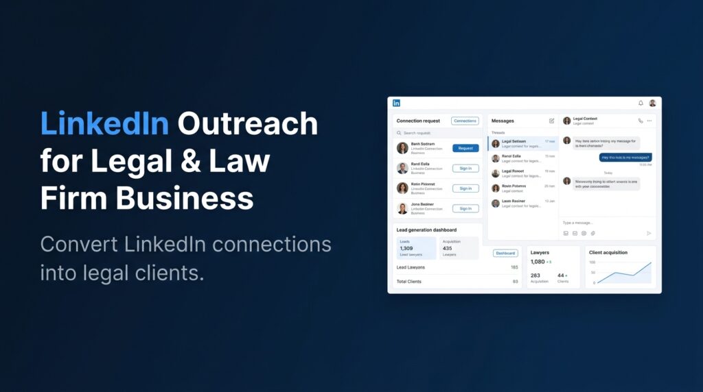 LinkedIn Outreach for Legal & Law Firm Business
