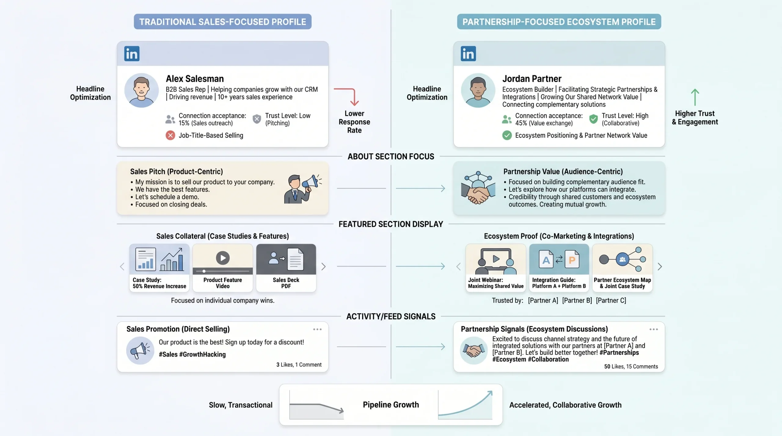 LinkedIn Profile Optimization for Partnership Development (This Is Not a Sales Profile)
