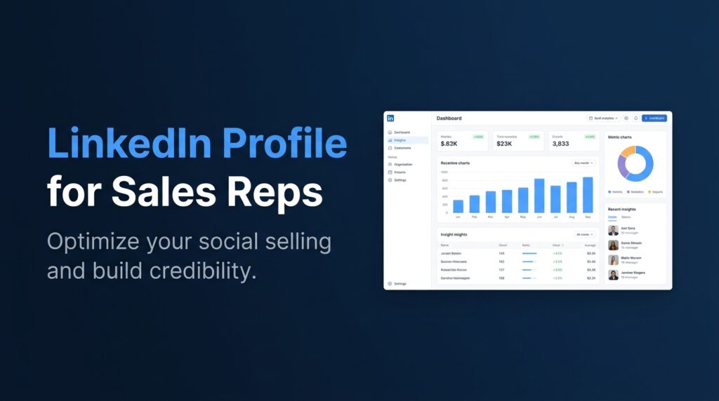 LinkedIn Profile for Sales Reps