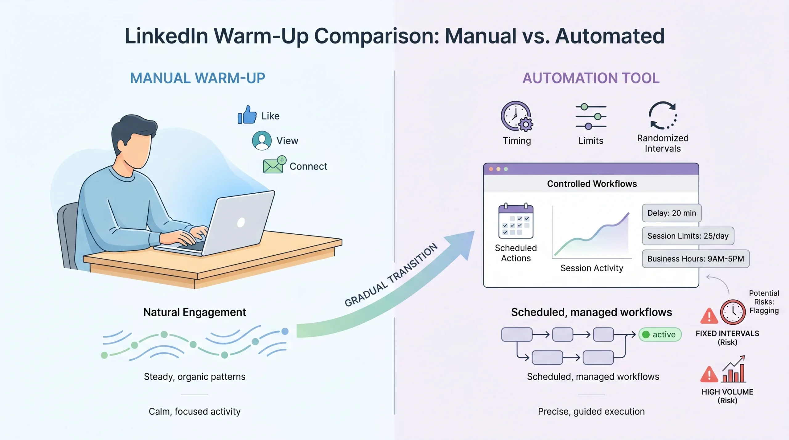 Manual Warm-Up vs. Tool-Assisted Warm-Up What to Automate and When
