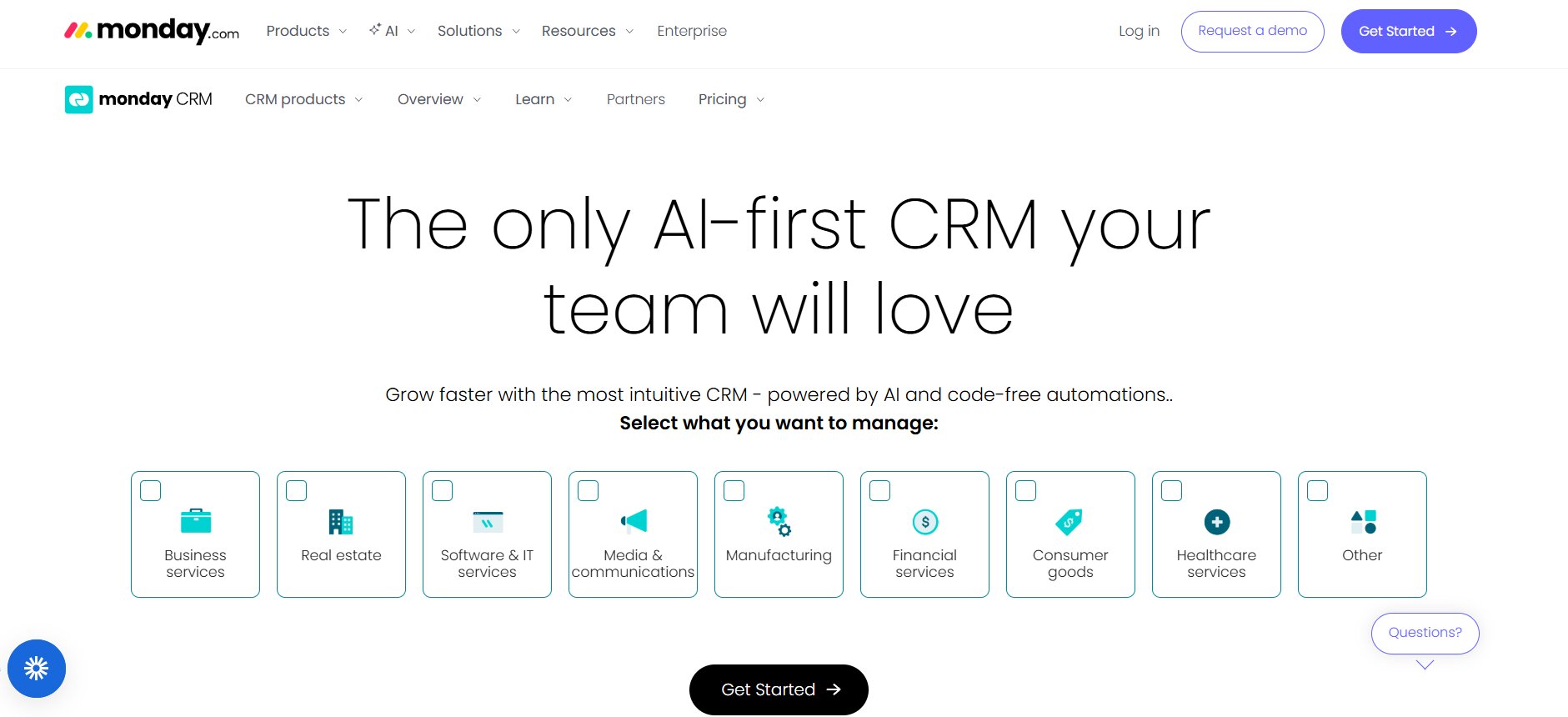 Monday CRM