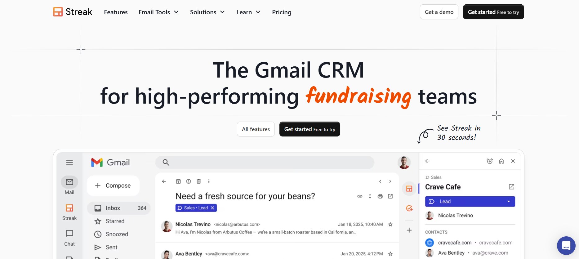 Streak CRM
