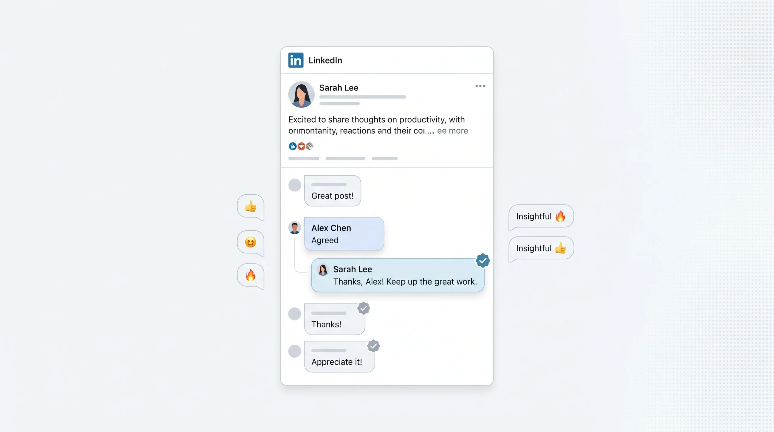 The Generic Engagement Reply (Low-Depth Interaction)
