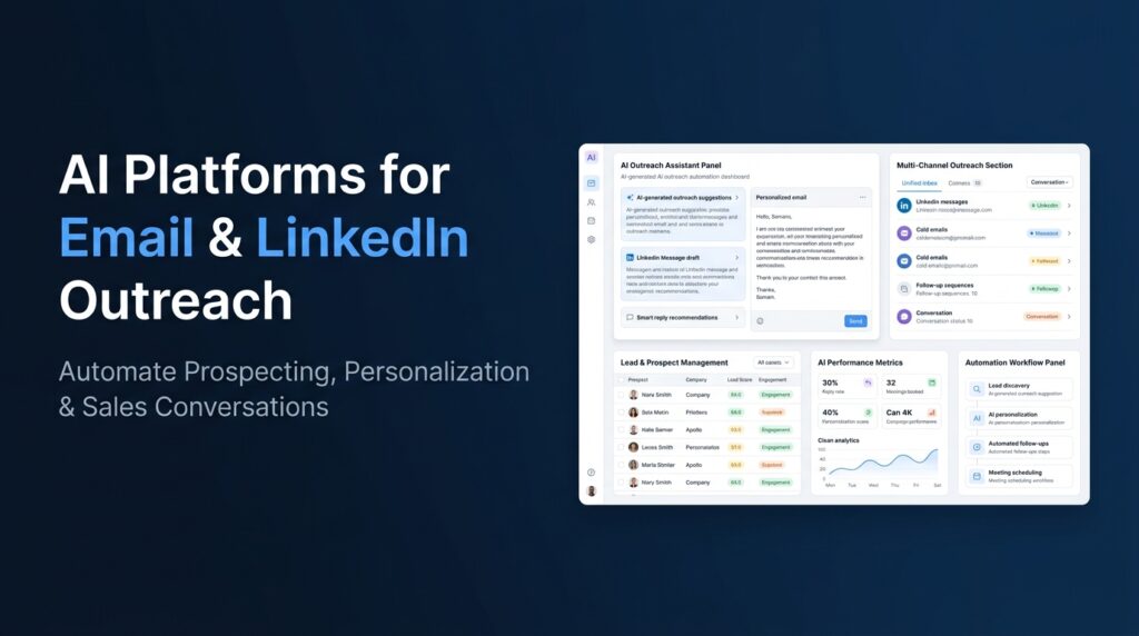 AI Platforms for Email & LinkedIn Outreach