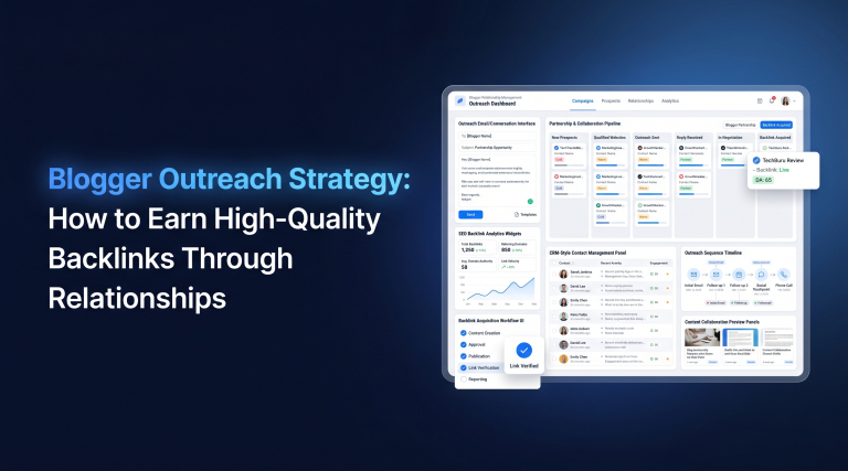 Blogger Outreach Strategy How to Earn High-Quality Backlinks Through Relationships