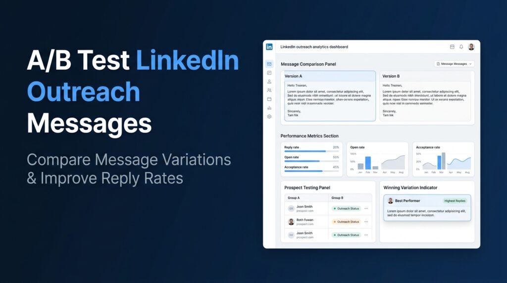 How to AB Test Your LinkedIn Outreach Messages