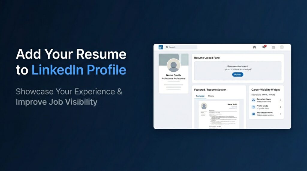 How to Add Your Resume to LinkedIn Profile