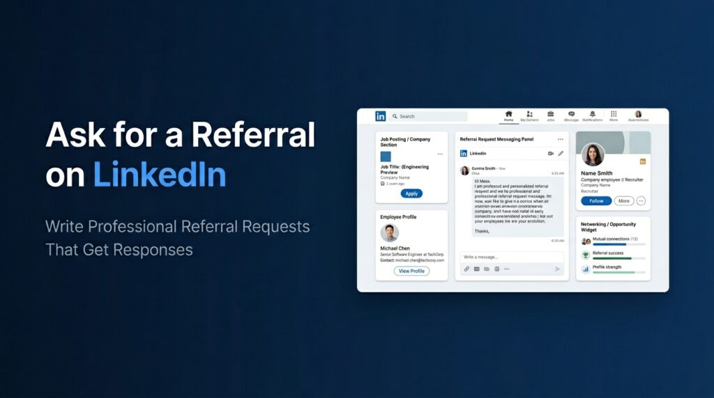 How to Ask for a Referral on LinkedIn