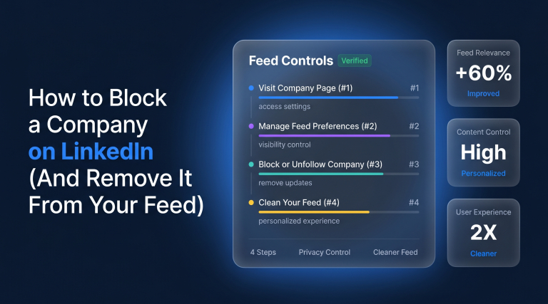 How to Block a Company on LinkedIn (And Remove It From Your Feed)