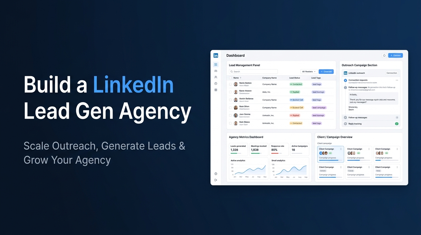 How to Build a LinkedIn Lead Gen Agency