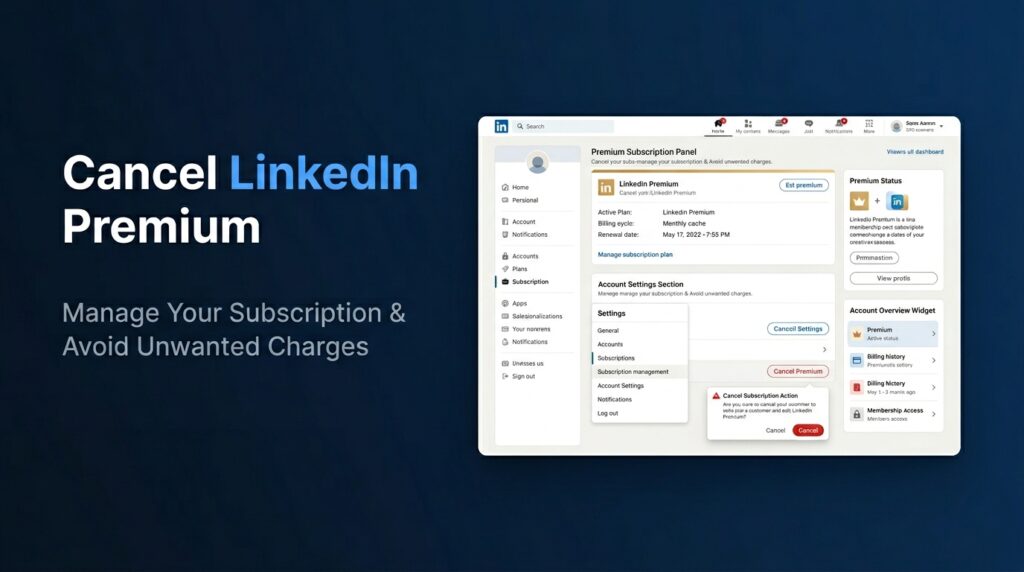How to Cancel LinkedIn Premium Without Losing Anything