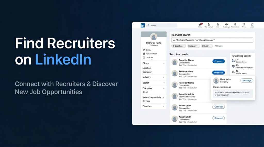How to Find Recruiters on LinkedIn
