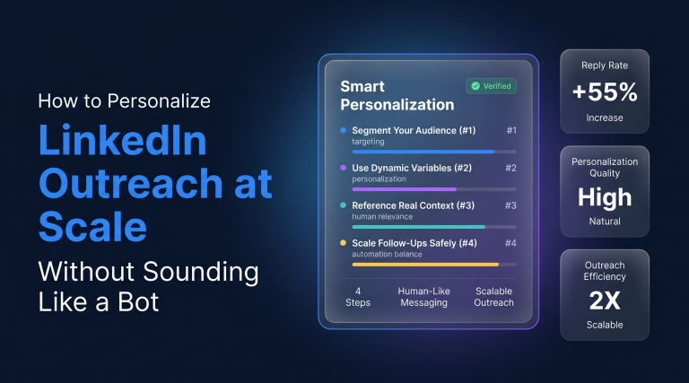 How to Personalize LinkedIn Outreach at Scale Without Sounding Like a Bot
