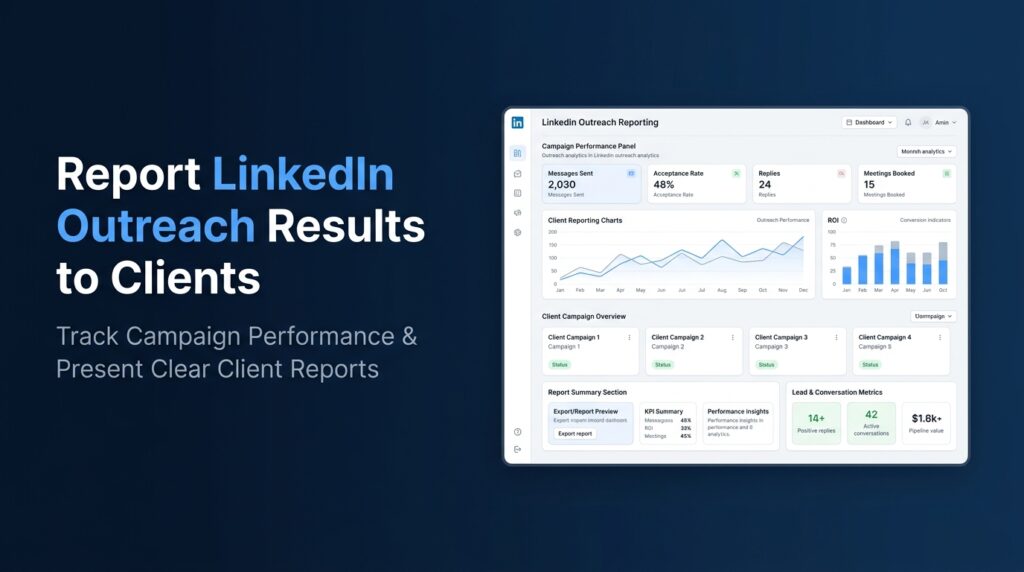 How to Report LinkedIn Outreach Results to Clients