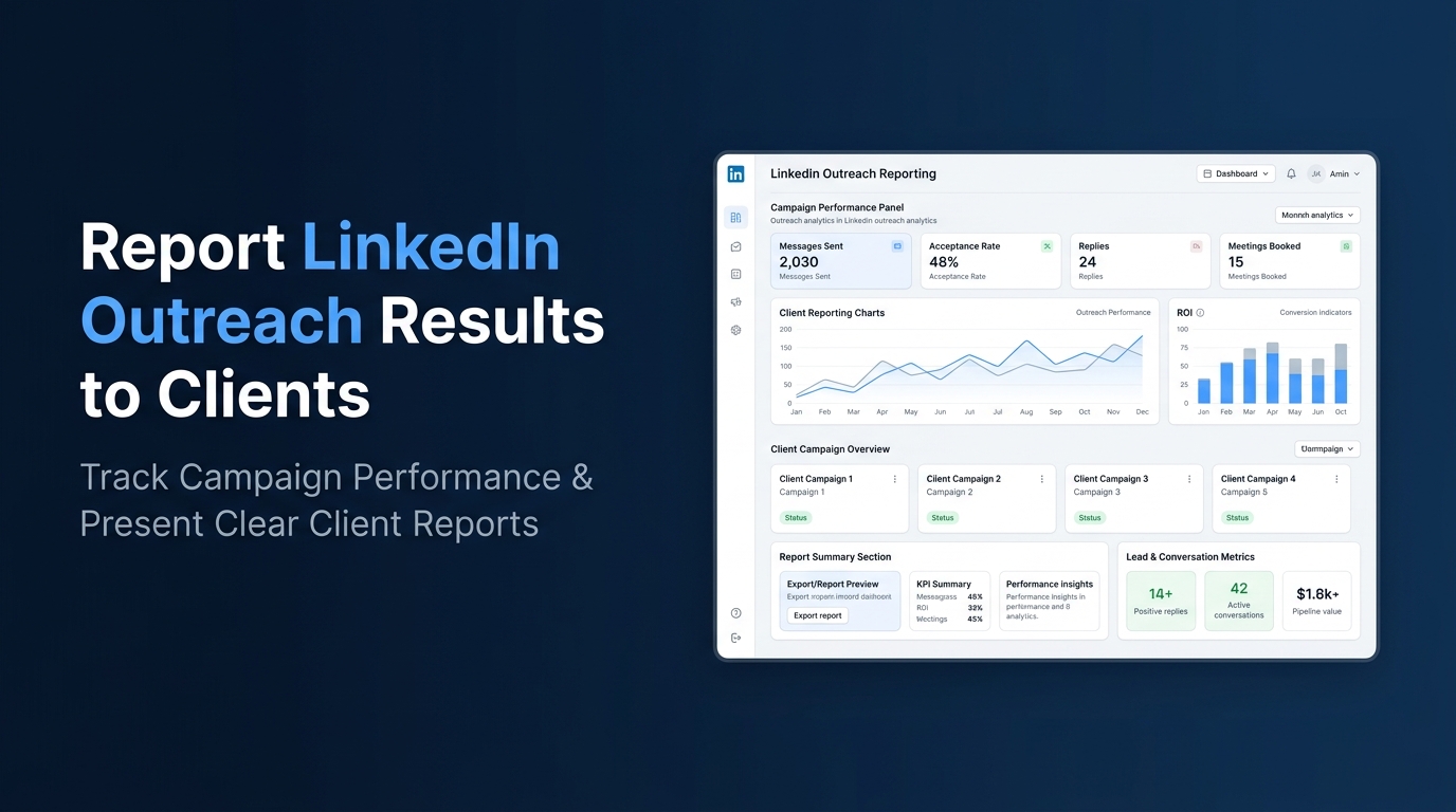 How to Report LinkedIn Outreach Results to Clients