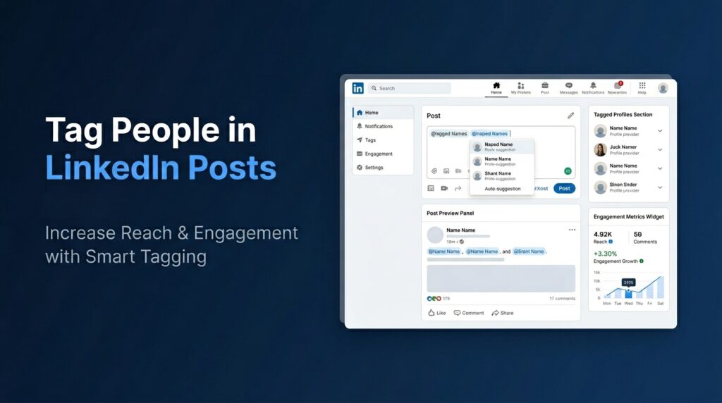 How to Tag People in LinkedIn Posts
