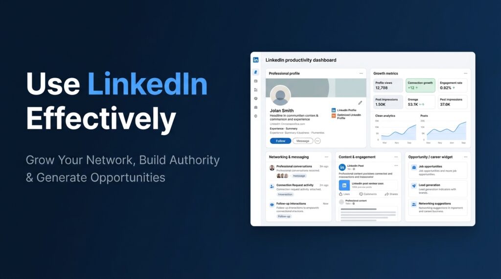 How to Use LinkedIn Effectively