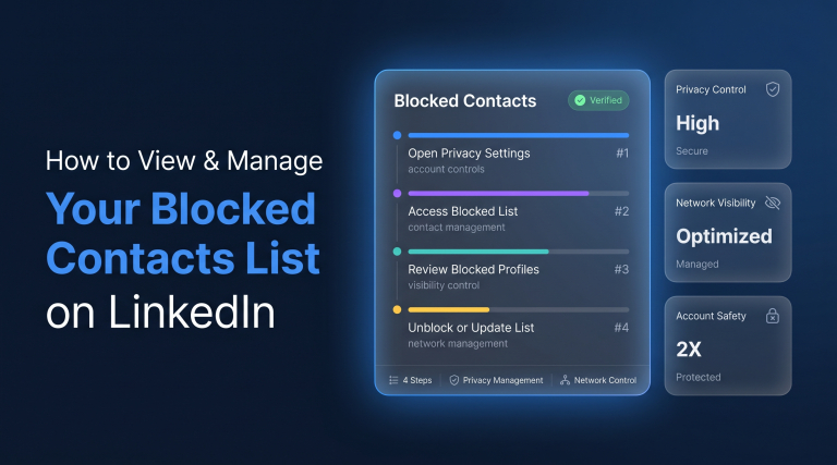 How to View & Manage Your Blocked Contacts List on LinkedIn