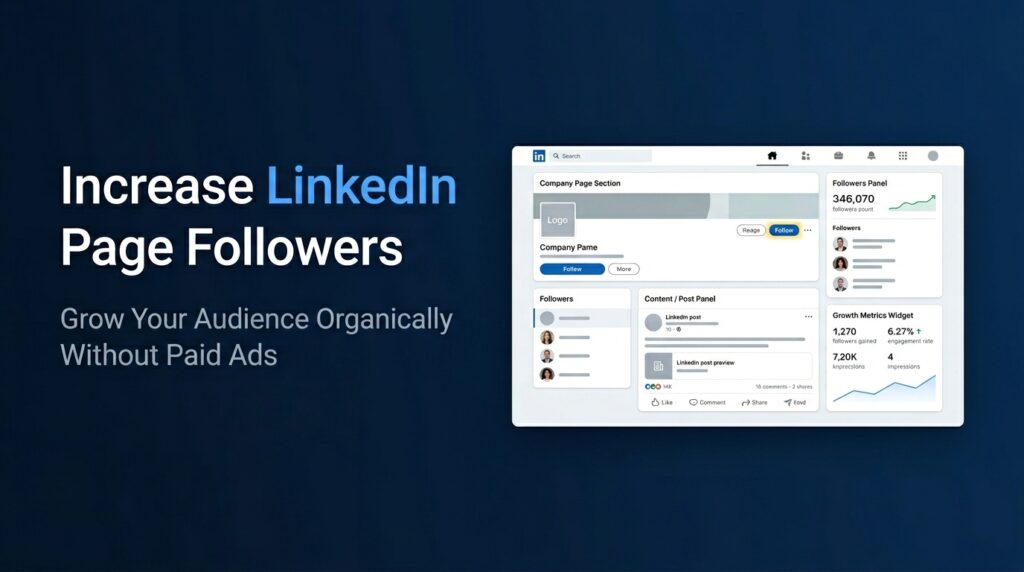 Increase LinkedIn Page Followers