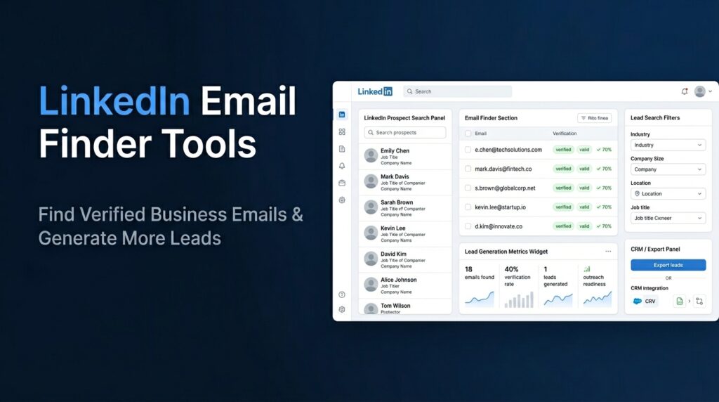 LinkedIn Email Finder Tools
