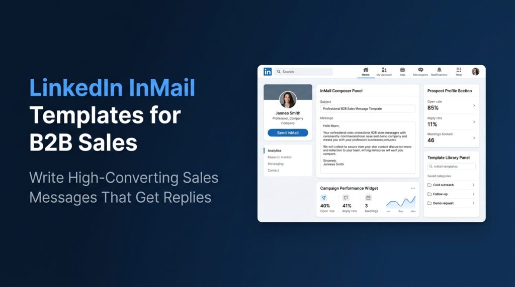 LinkedIn InMail Templates for B2B Sales