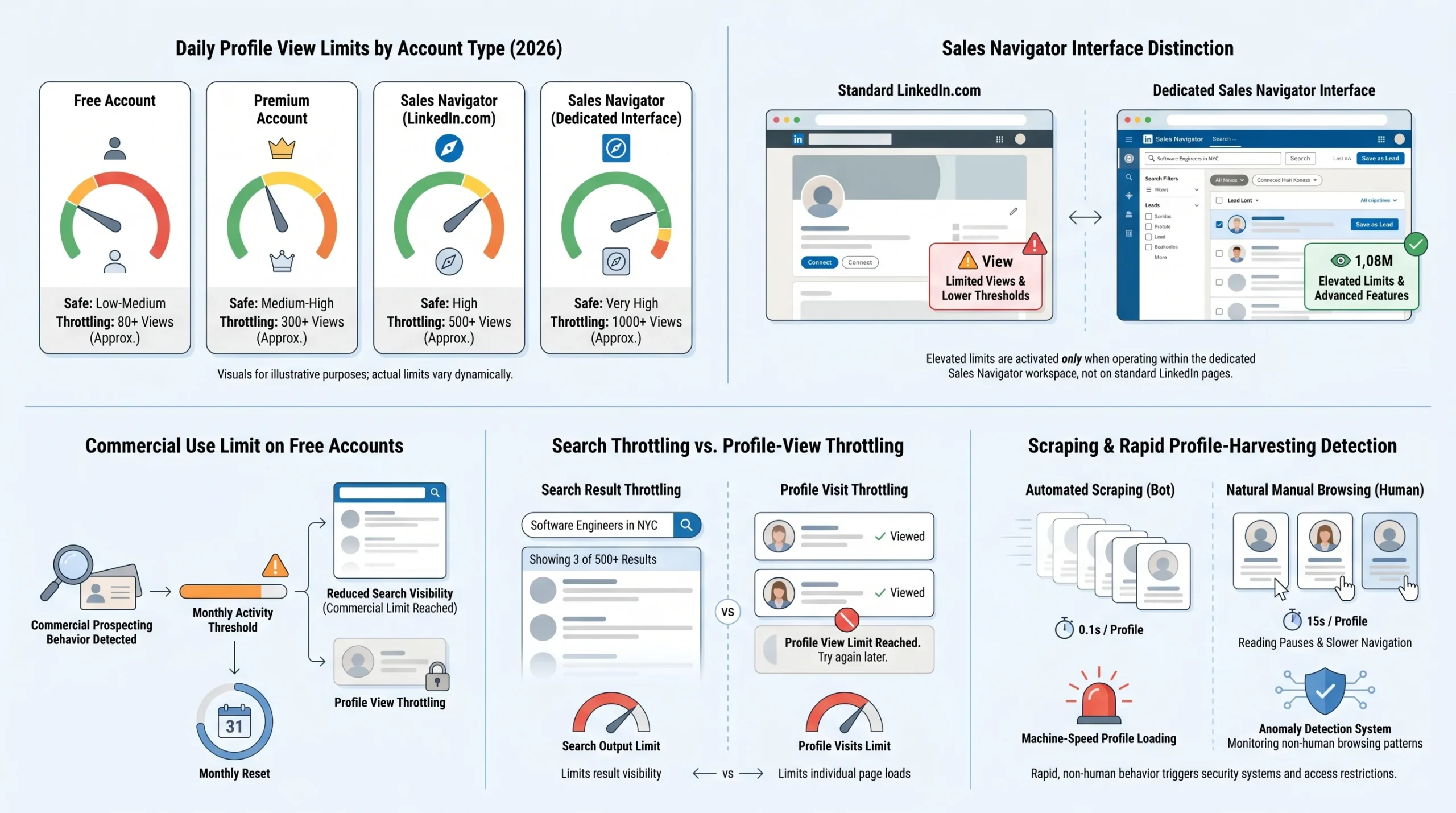 LinkedIn Profile View Limits in 2026