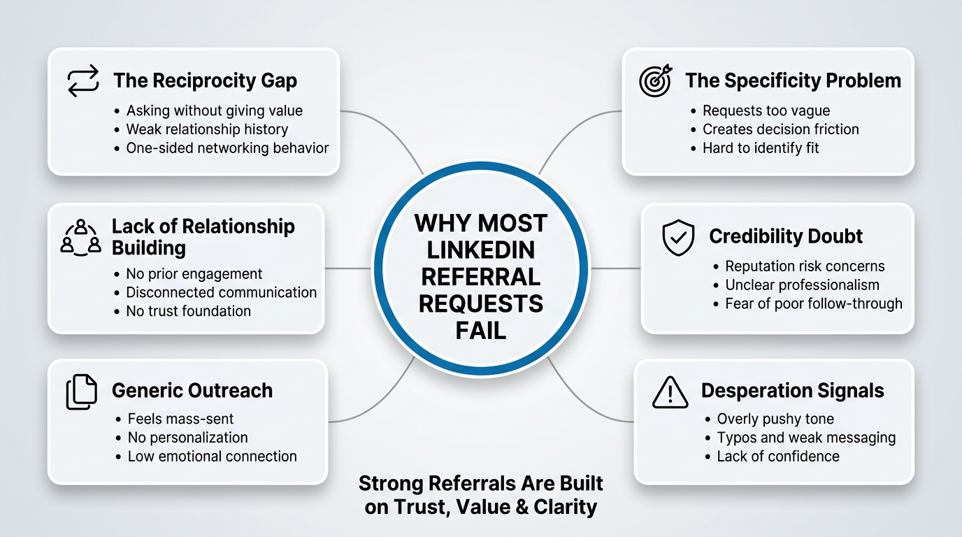 The Psychology Behind How to Ask for Referral on LinkedIn