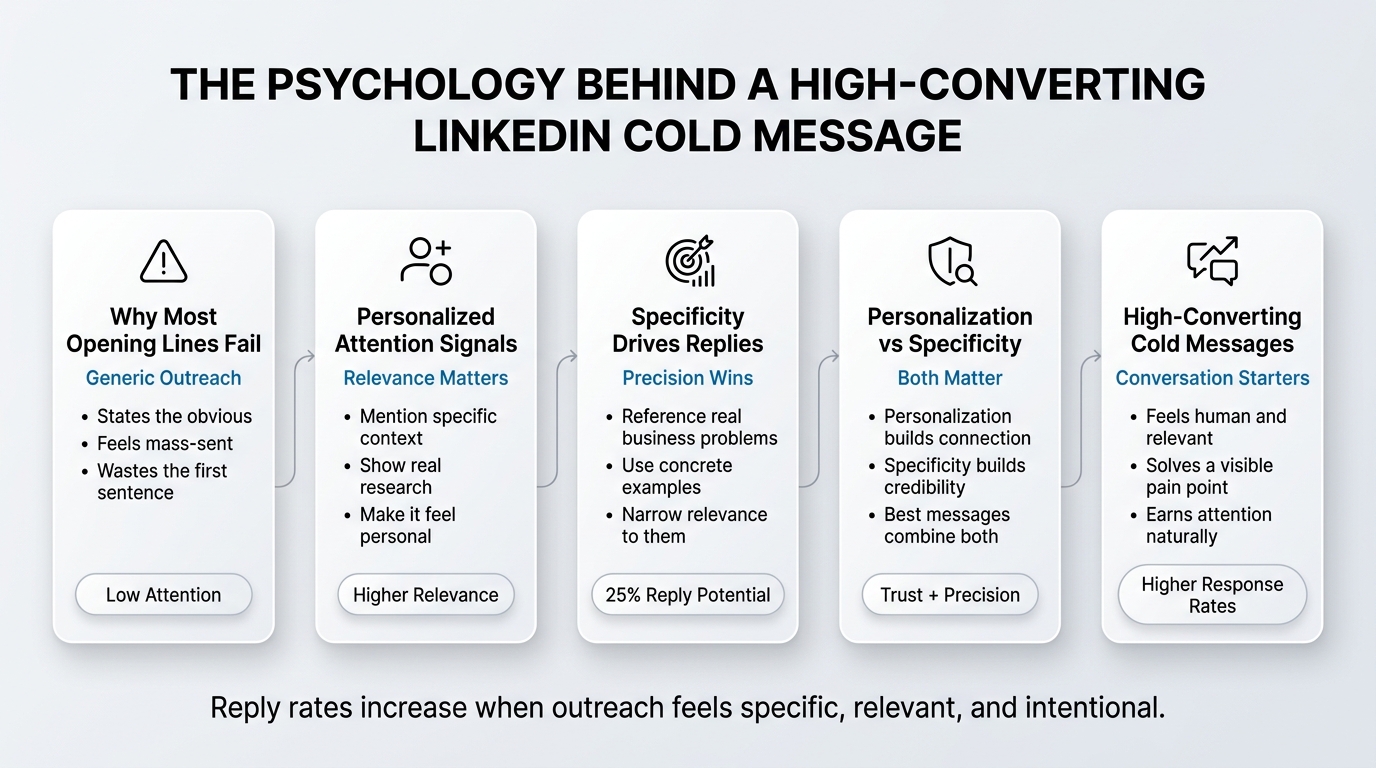 The Psychology Behind a High-Converting LinkedIn Cold Message
