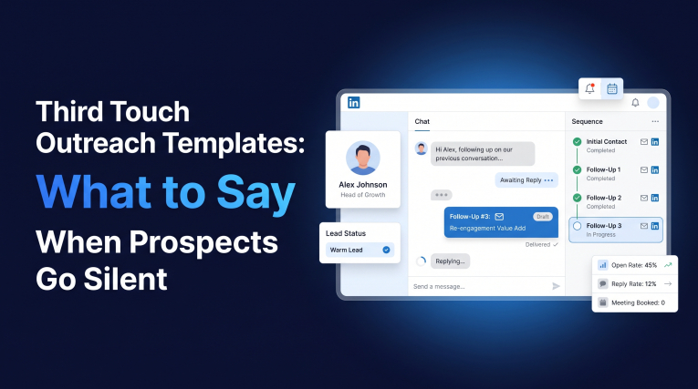Third Touch Outreach Templates What to Say When Prospects Go Silent