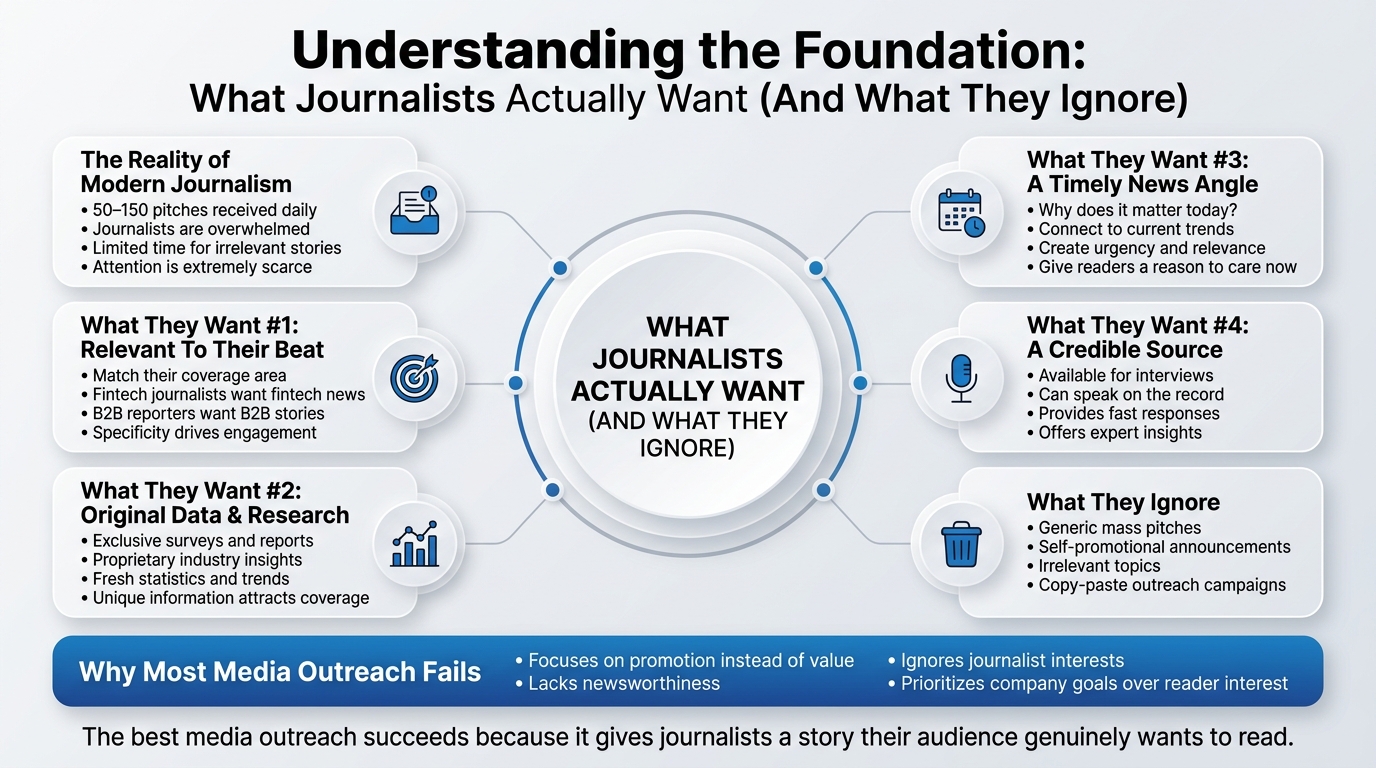 What Journalists Actually Want