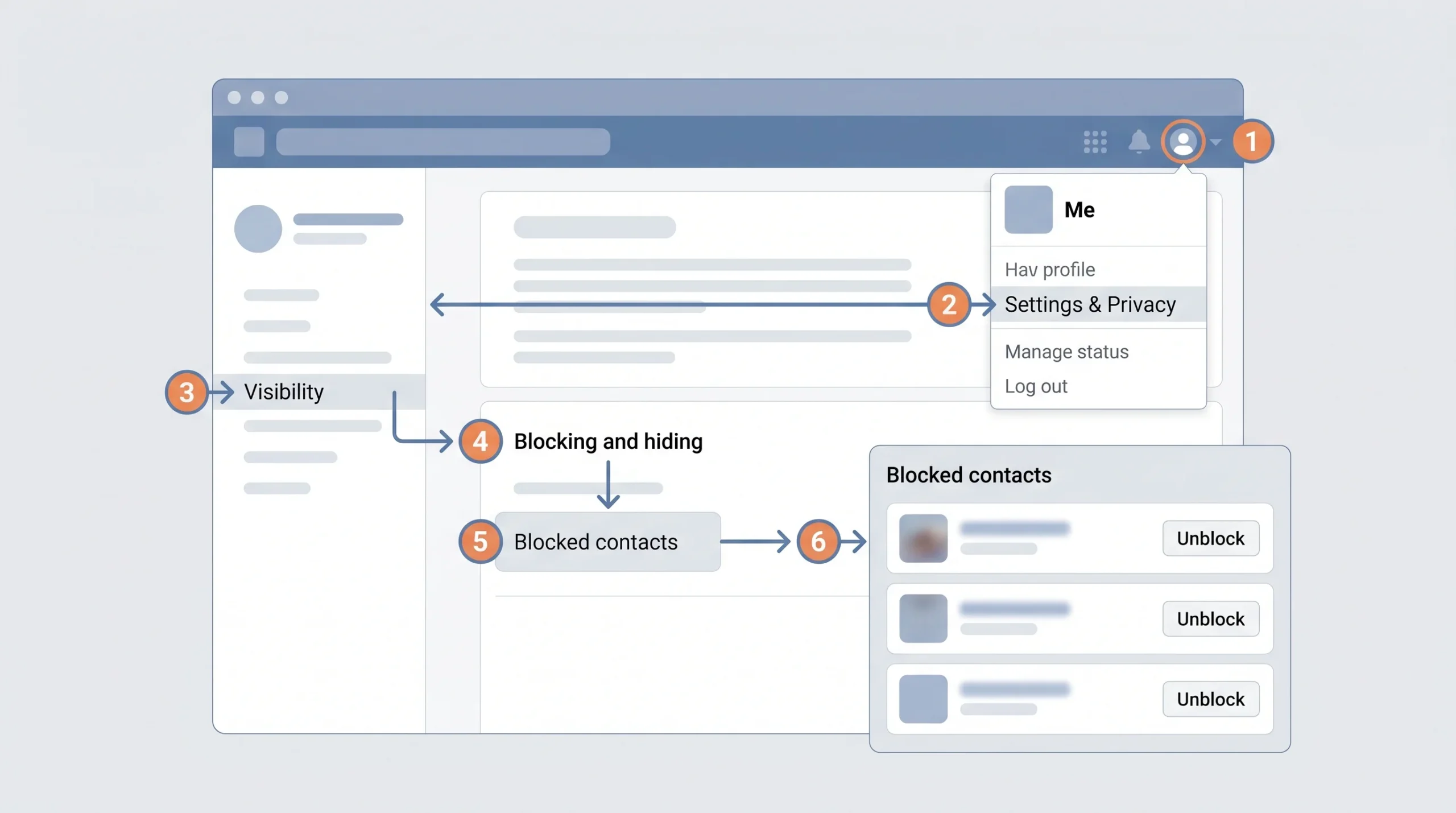 Where to Find & Manage Your Blocked Contacts List on LinkedIn (Desktop)