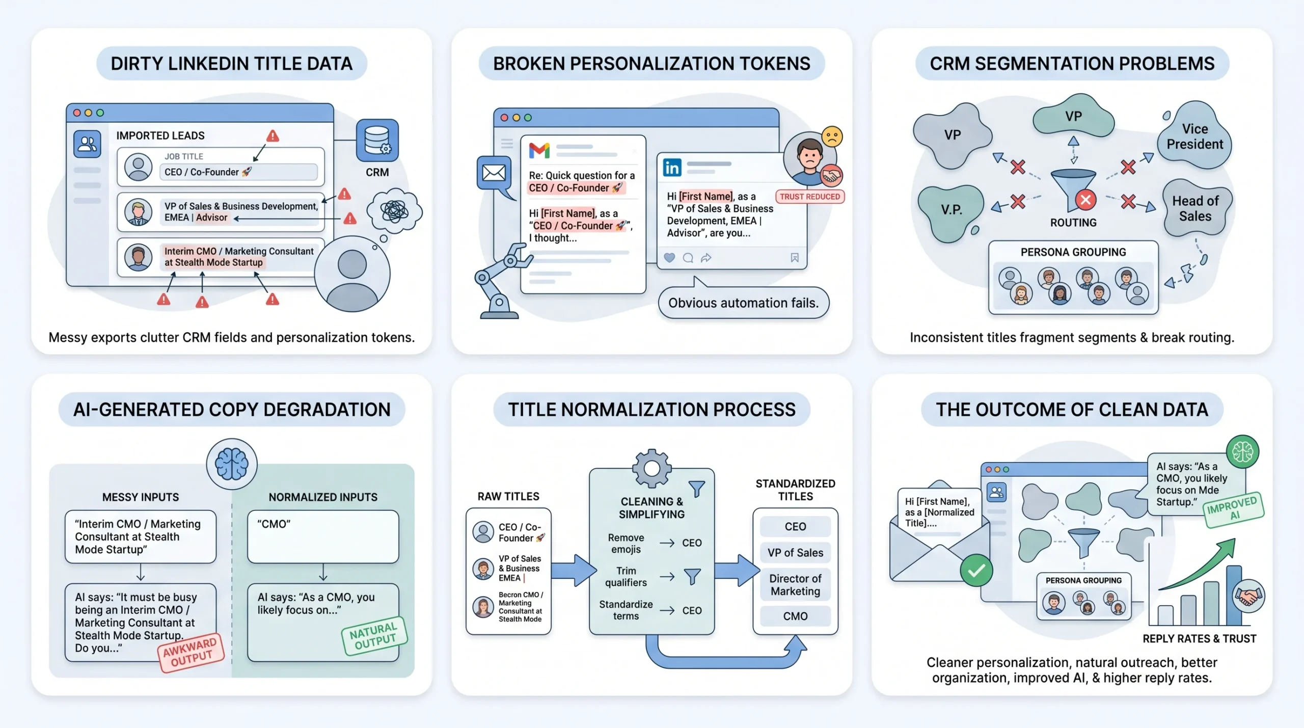 Why LinkedIn Job Titles Break Your Personalization Tokens