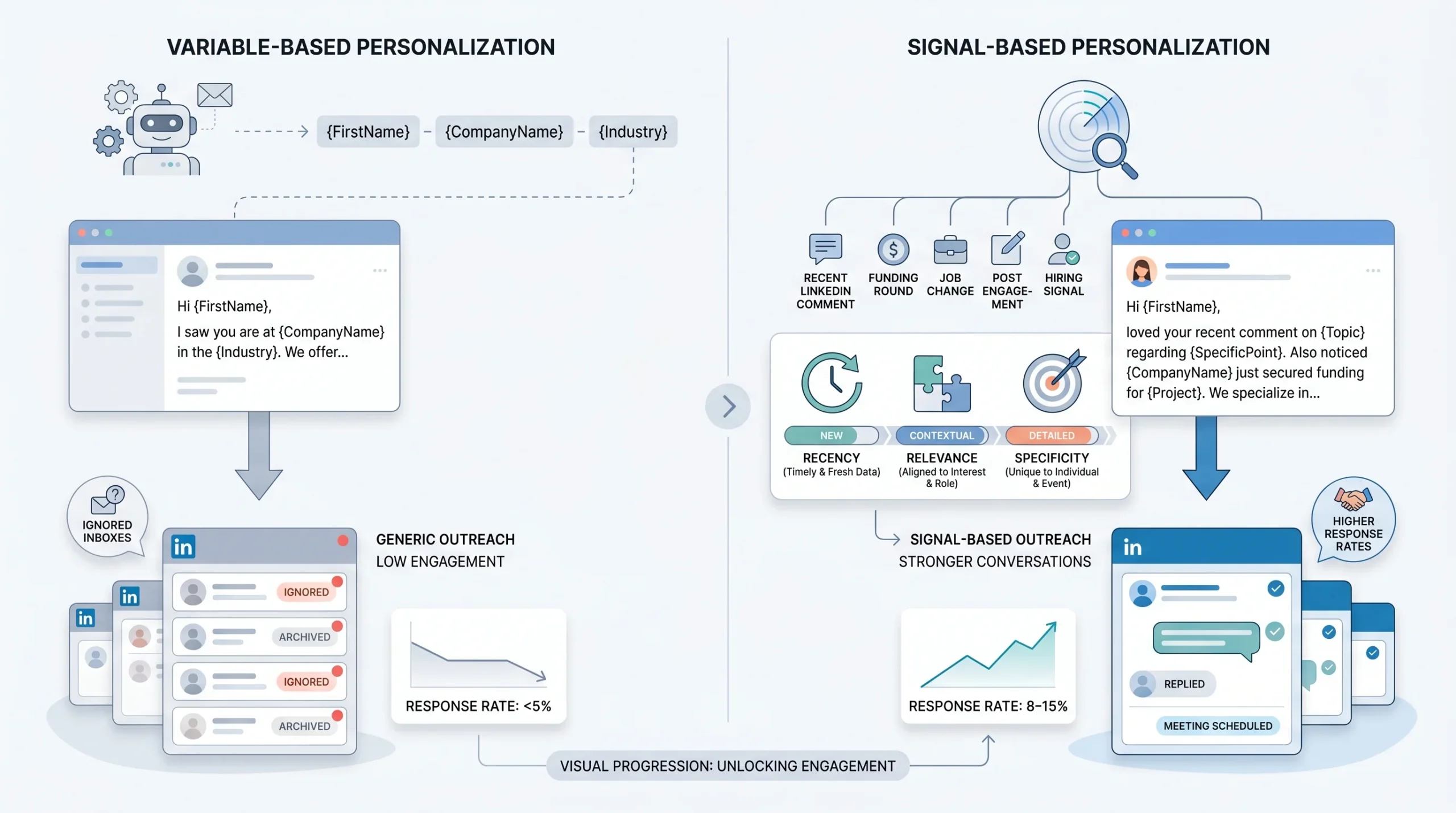 Why Most Personalized LinkedIn Messages Still Get Ignored