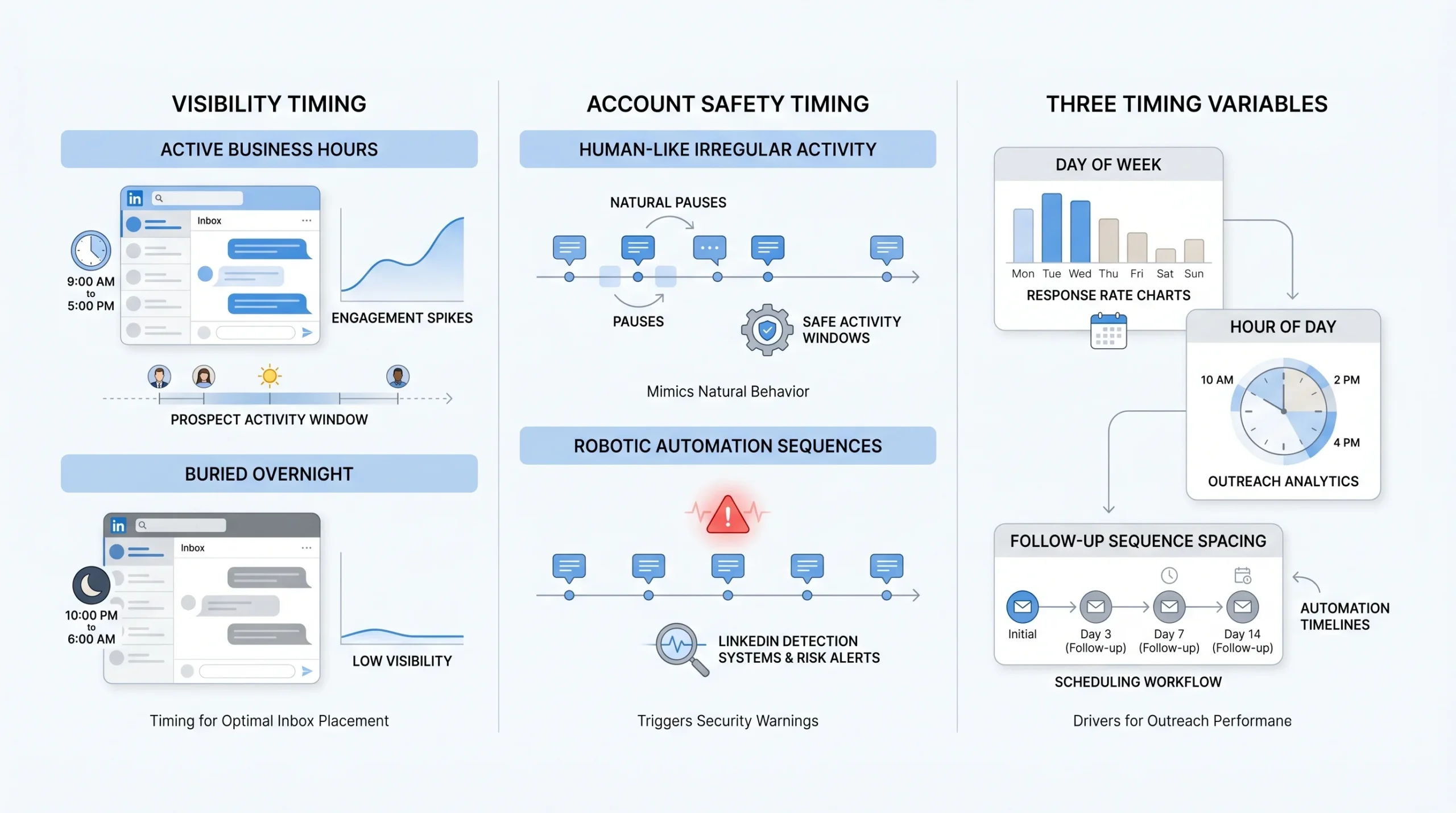 Why Timing Matters in LinkedIn Automation (And Why It’s Misunderstood)