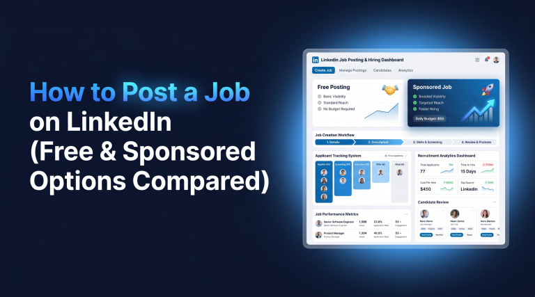 How to Post a Job on LinkedIn in 2026 (Free & Sponsored Options Compared)