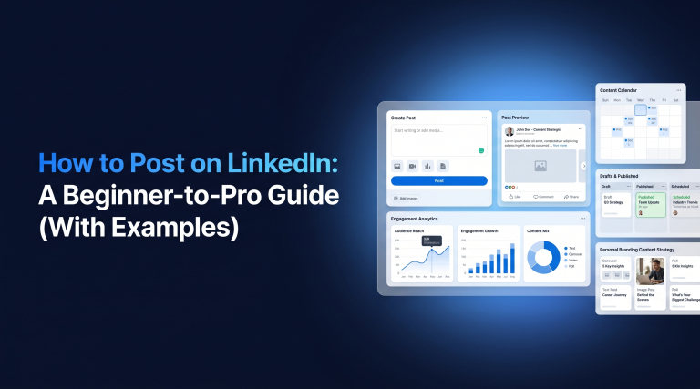 How to Post on LinkedIn in 2026 A Beginner-to-Pro Guide (With Examples)